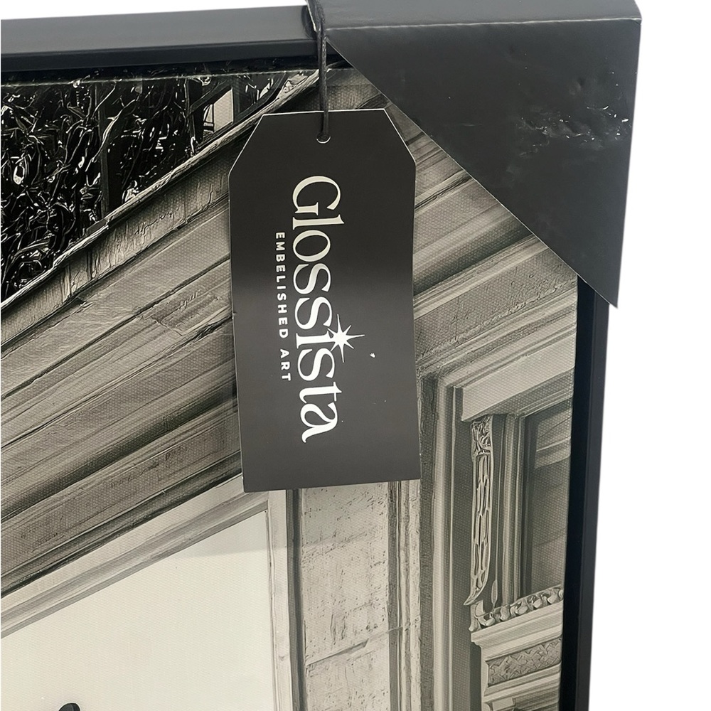 NEW Dior Storefront Monochrome Art Print Black Wood Frame 20x30 By Glossista - Picture 6 of 8